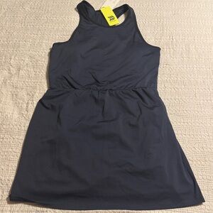 All In Motion Navy Blue Athletic Dress With Inner Shorts Size M